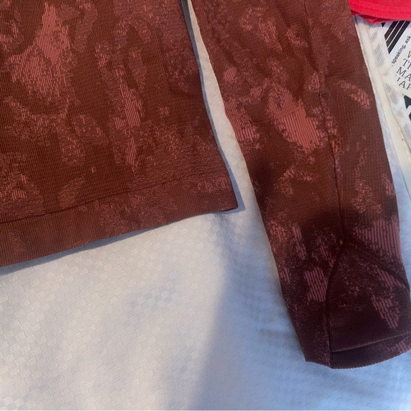 BNWOT Lululemon Long Sleeve Swiftly 2.0 Race Length Top. Brown. Sz 10 - Picture 4 of 9